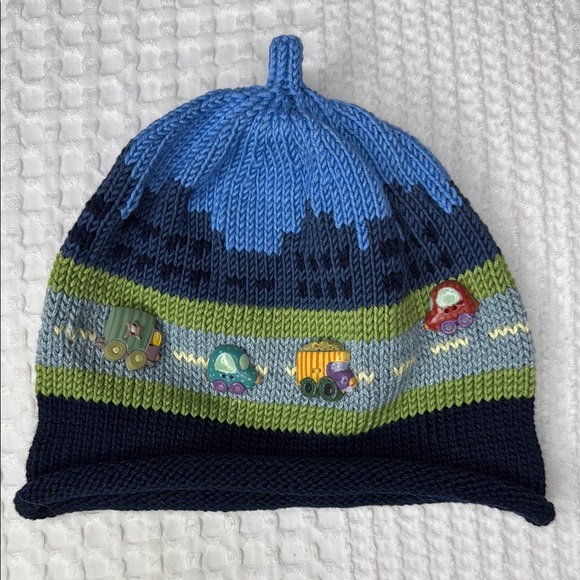 Whimsical Knit Hat - Candy Car - Margareta Horn Design - Picture 1 of 6